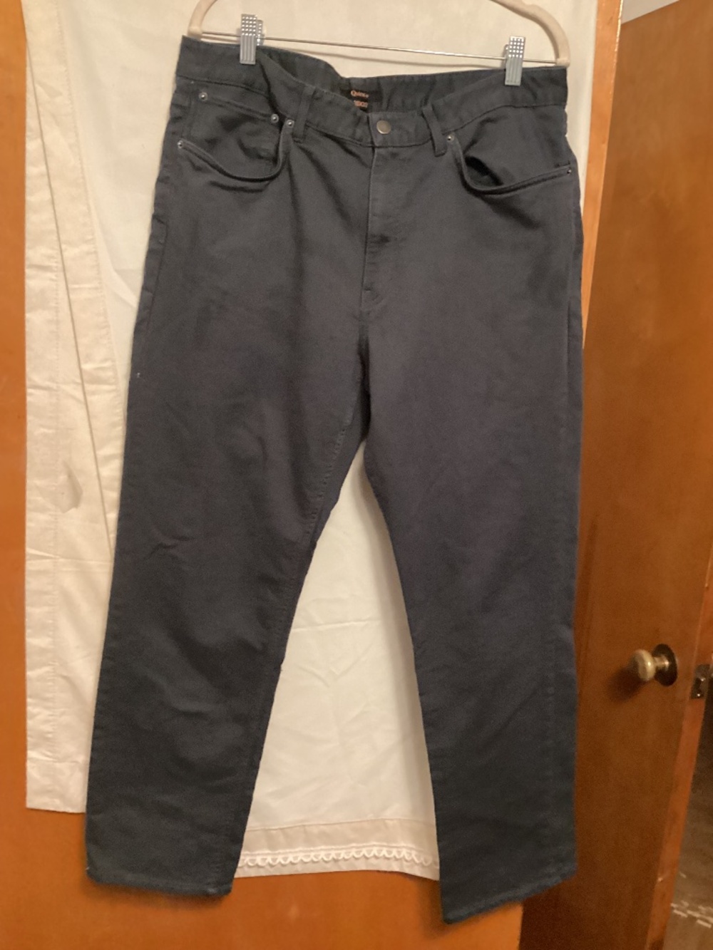 Quince straight leg chino pants cotton SZ 36x 32